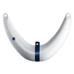ANCHOR BOW FENDER SLIMLINE 38 X 13 X 56CM-RACING GREEN (click for enlarged image)
